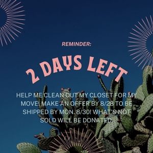 Today and Tomorrow only - Make an Offer.